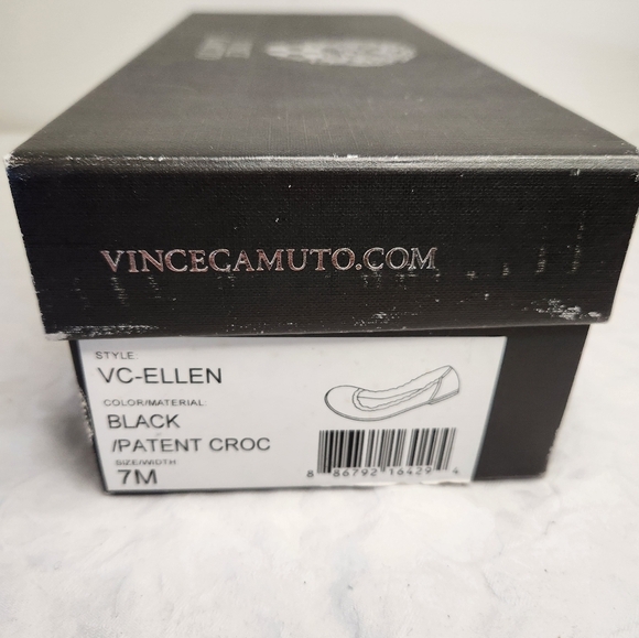 Croc Patent Leather Ballet Flats - Picture 10 of 14